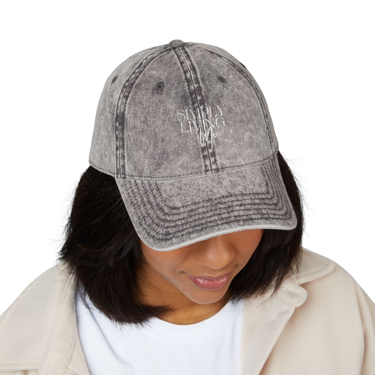 Simply Living Vintage Embroidered Cap