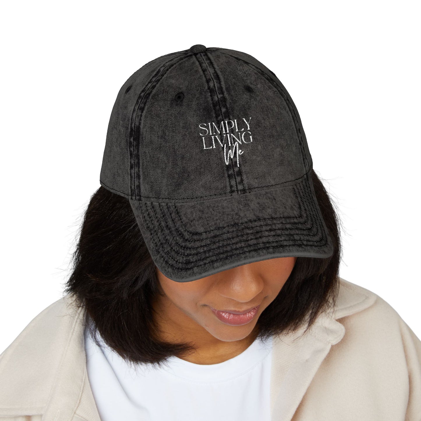Simply Living Vintage Embroidered Cap
